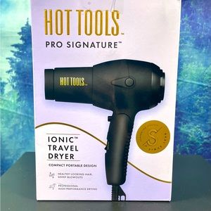 Hot tools pro signature ionic travel hair matte black